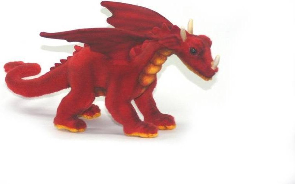 Rode Draak Knuffel