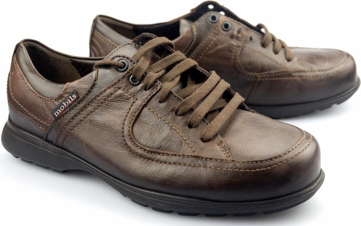 Mobils by Mephisto DAMIAN heren veterschoen - EXTRA BREED - bruin 40.5