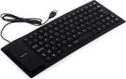 Flexibel USB Mini Toetsenbord (Zwart)