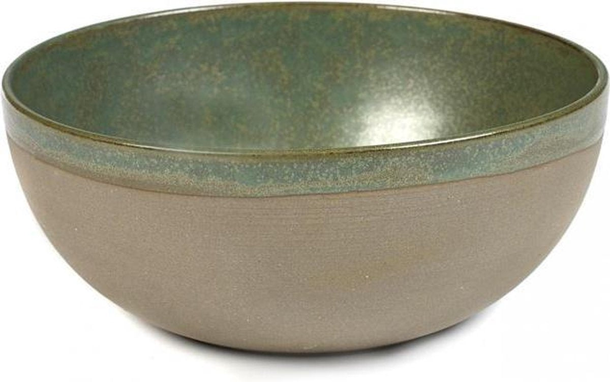 SERAX - Surface - Schaal M 19cm h8 Camogreen