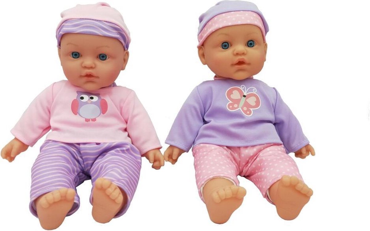 Mother Love Zachte Babypop met Geluid 41 cm