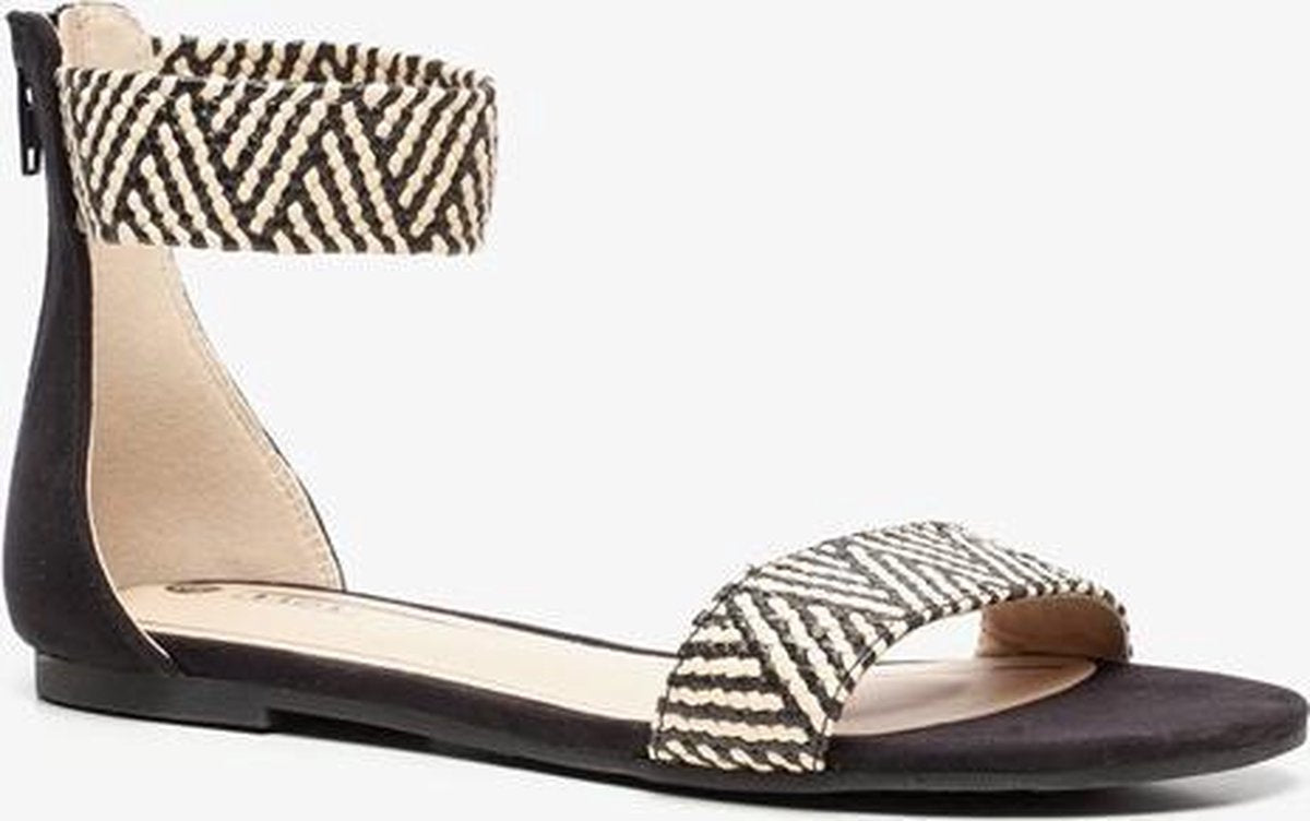 Nova dames sandalen - Zwart - Maat 37