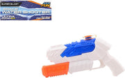 Waterpistool/waterpistolen wit/blauw 27 cm