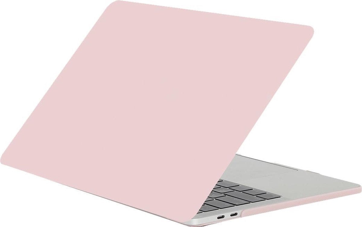 Mobigear Hard Case Frosted Licht Roze Macbook Pro 13 inch Thunderbolt 3 (USB-C)