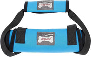 Buikband - staphulp - borstharnas met leiband voor honden - LARGE - BLAUW