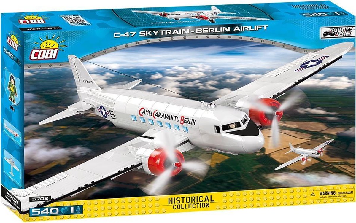 Cobi 550 Pcs Small Army /5702/ Douglas C-47 Berlin Ai
