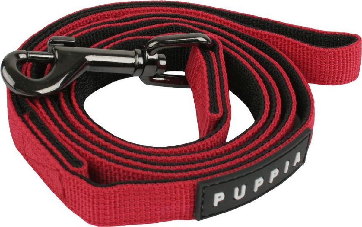 Puppia Hondenlijn - Rood - M: 15 mm x 122 cm