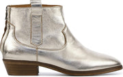 Mace Vrouwen Leer  Cowboylaarzen / Laarzen / Damesschoenen Fiamma met - Goud - maat 36
