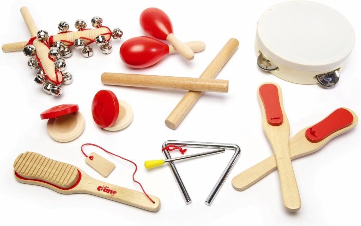 Tidlo - Set muziekinstrumenten - Hout - 14-delig