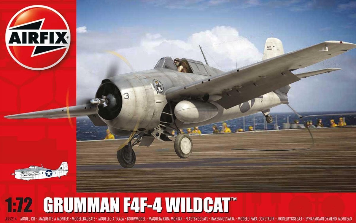 Airfix Gift Set Grumman Wildcat F4F-4 Modelbouwpakket