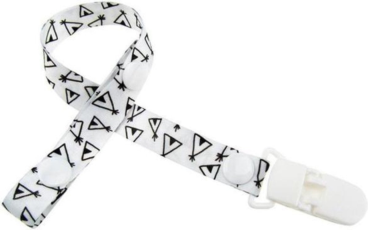 JillyBee - Speenkoord - Speen - Koord - Zwart - Wit - Tipitent - Tent - Tipi