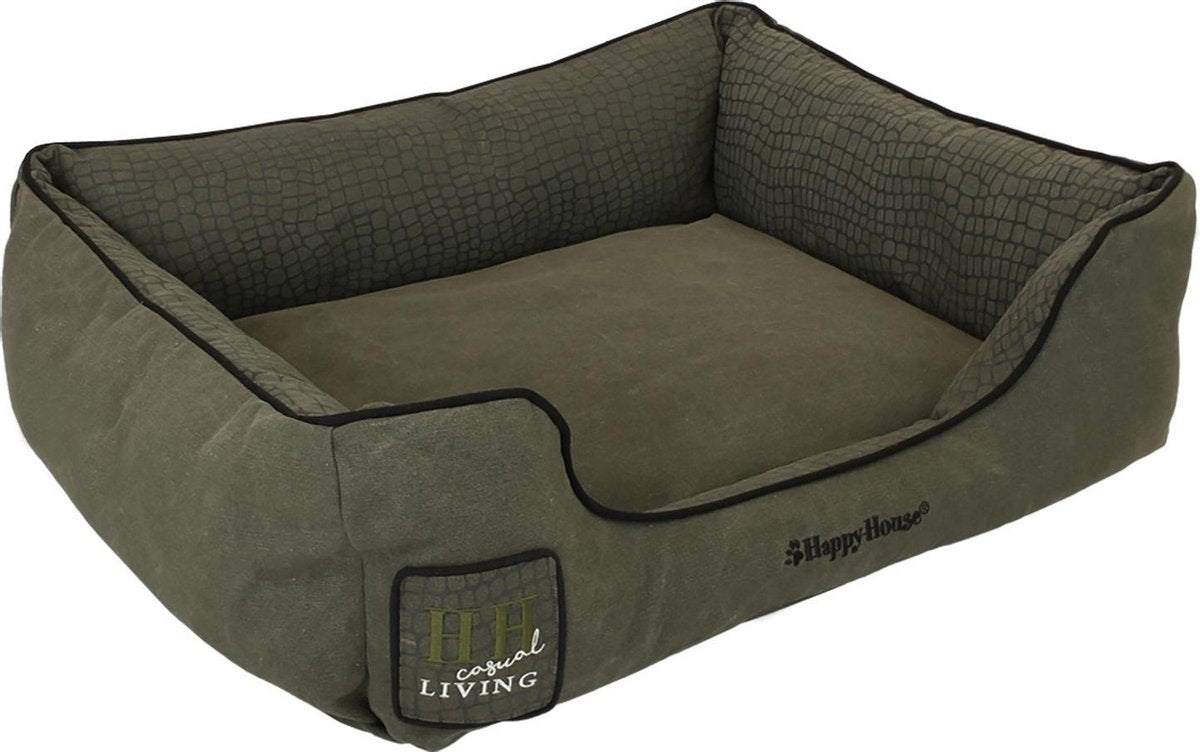 Happy-House Casual Living - Hondenmand - Groen - M - 60 x 75 cm