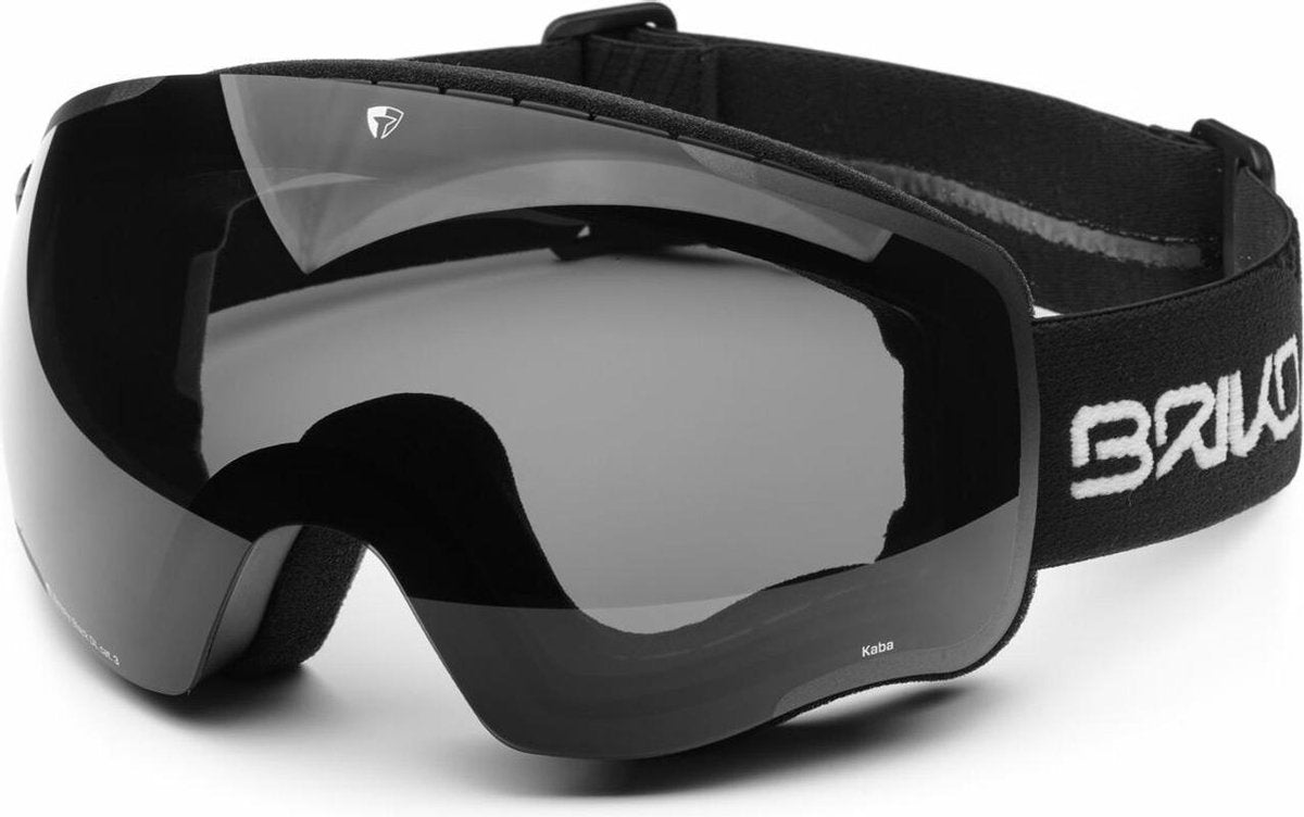 Briko Kaba Ski Goggles MATT BLACK-SB3 - Maat One size