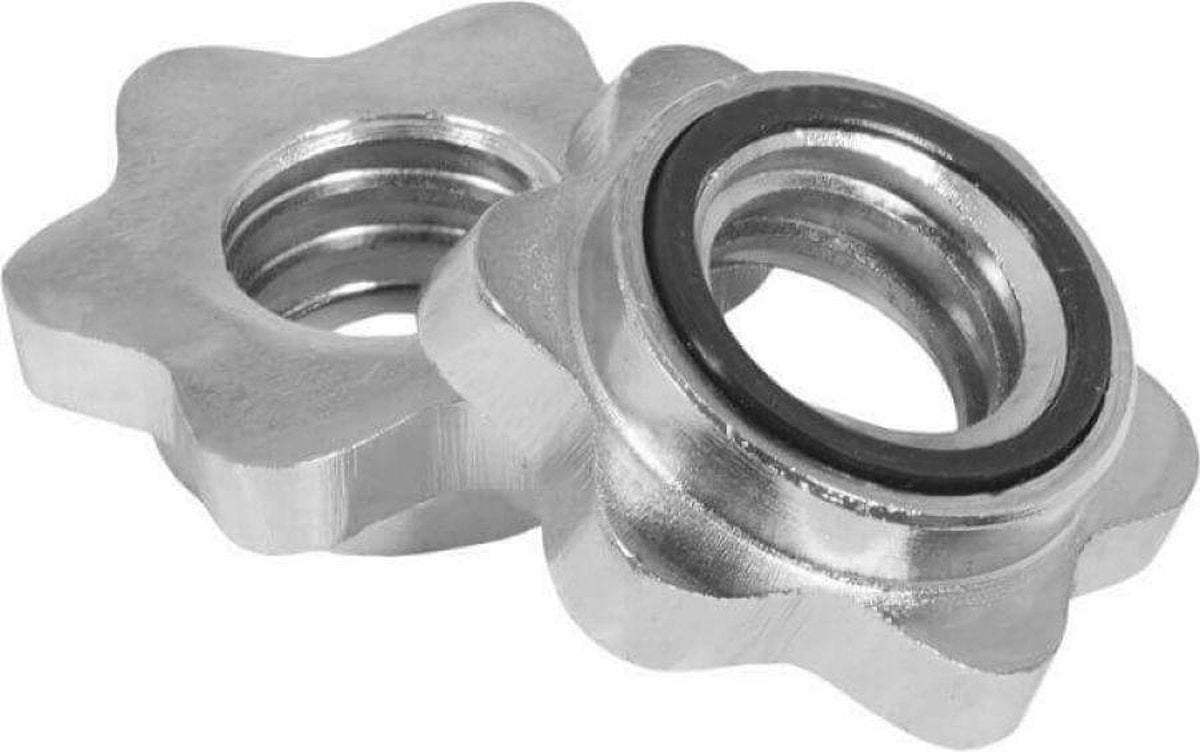 Gorilla Sports Schroefsluitingen - Haltersluiting - 30/31 mm - Set van 2