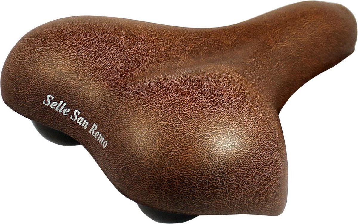 Zadel selle san remo lindau vacuum bruin (kaart)