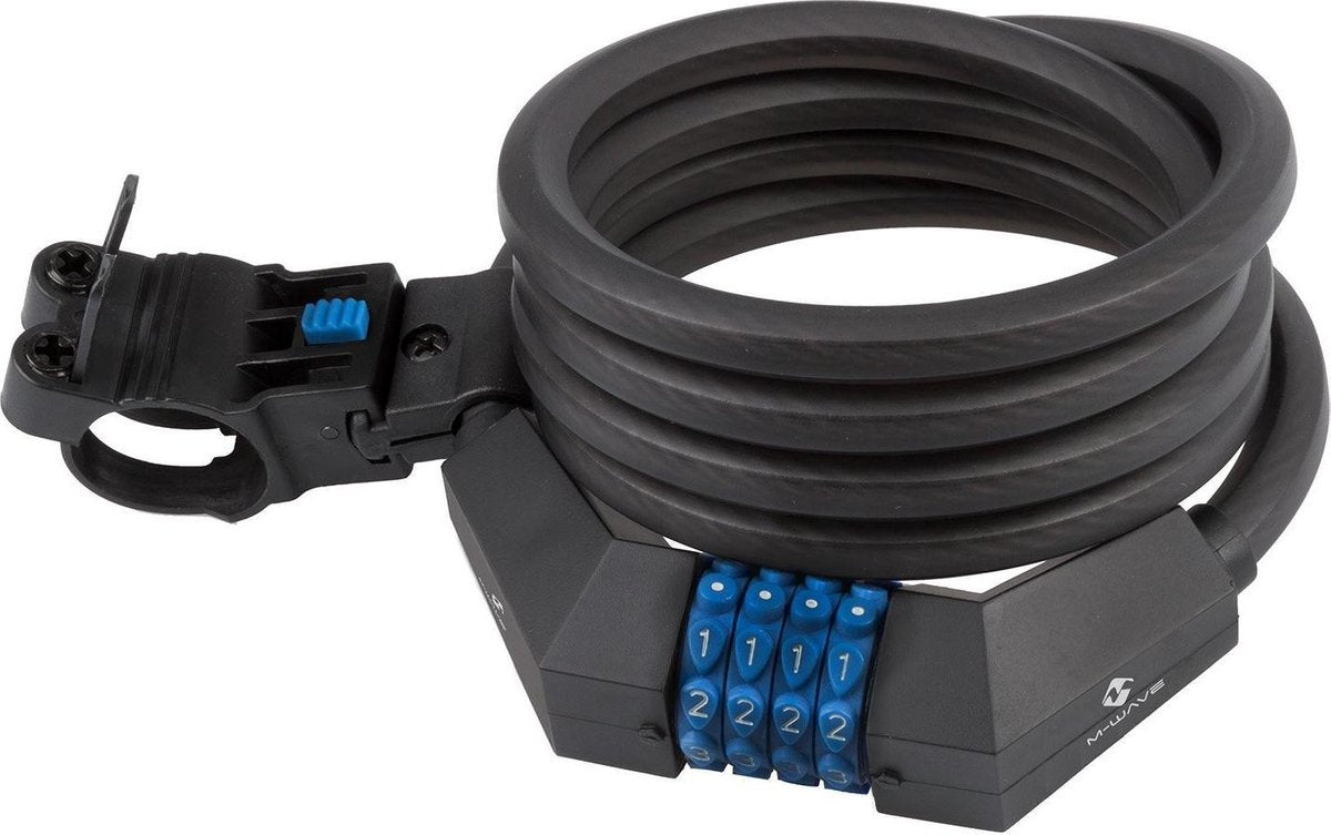 M-wave Spiraalslot Ds 12.18 Cijfercombinatie 1800 X 12 Mm Zwart