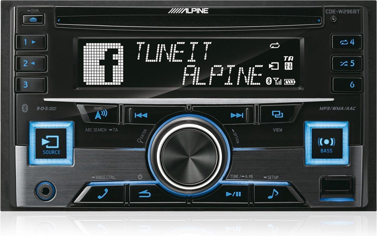 Alpine CDE-W296BT