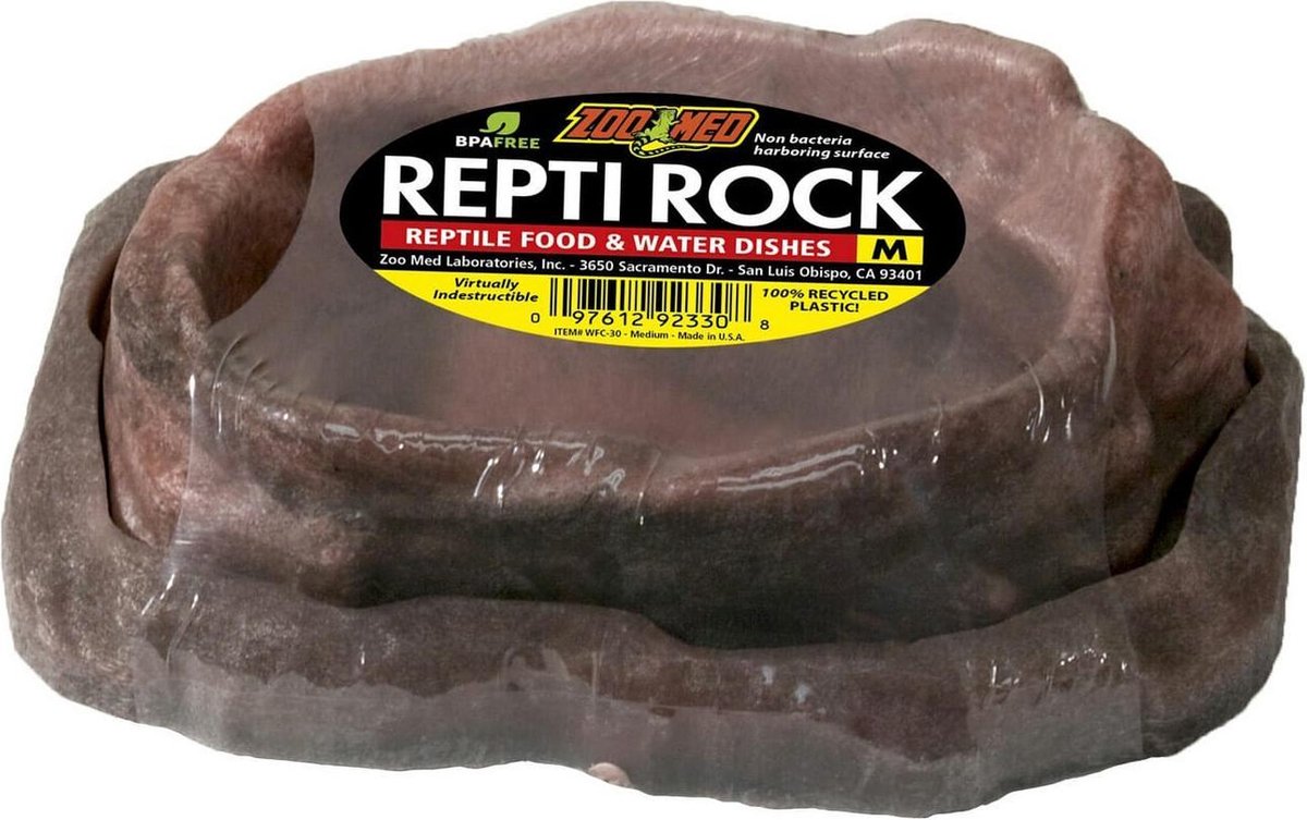 reptile food & water dishes - Medium - eet- en drinkschaal voor reptielen
