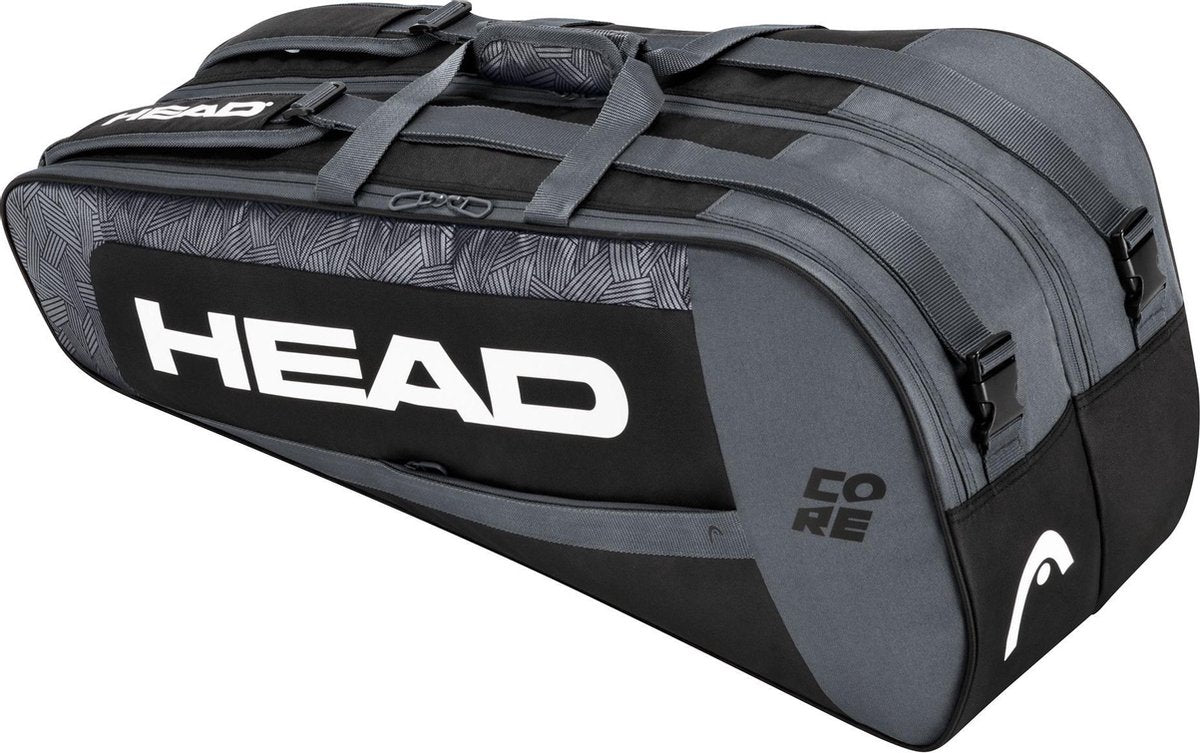 Head Tennistas - Unisex - zwart/grijs/wit