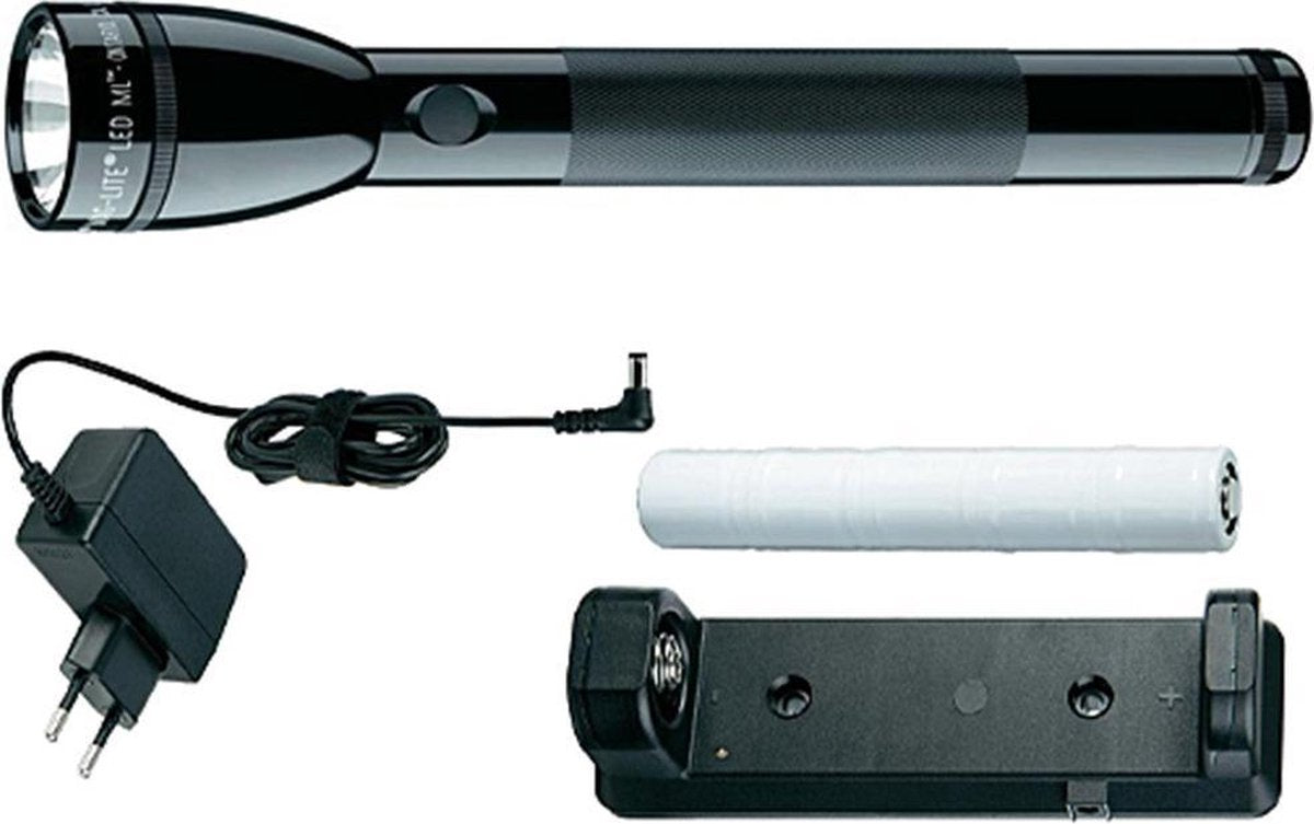 MagLite ML125 LED Staaflamp - Oplaadbaar - Aluminium - Zwart