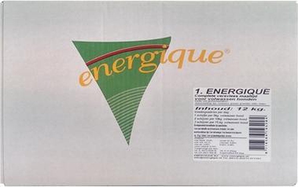 Energique nr 1 volwassen hond - 12 kg - 1 stuks