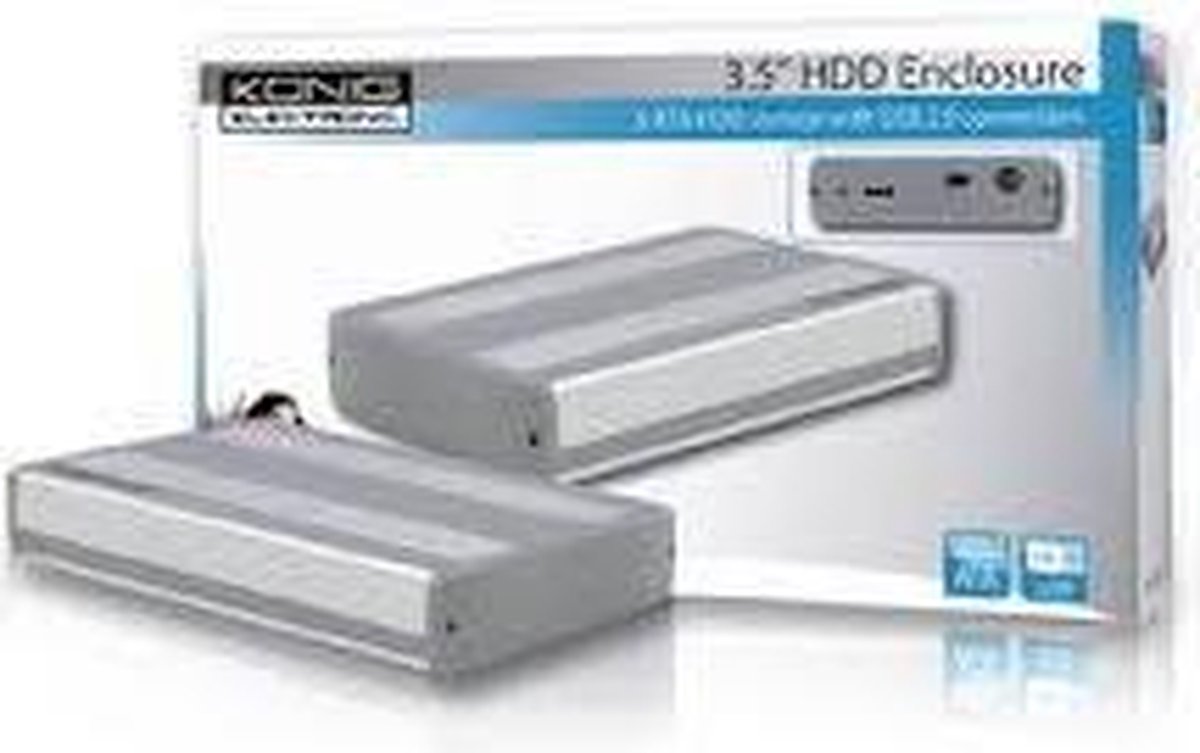 König CMP-MOBSTOR151 - 3.5" S-ATA harde schijf behuizing