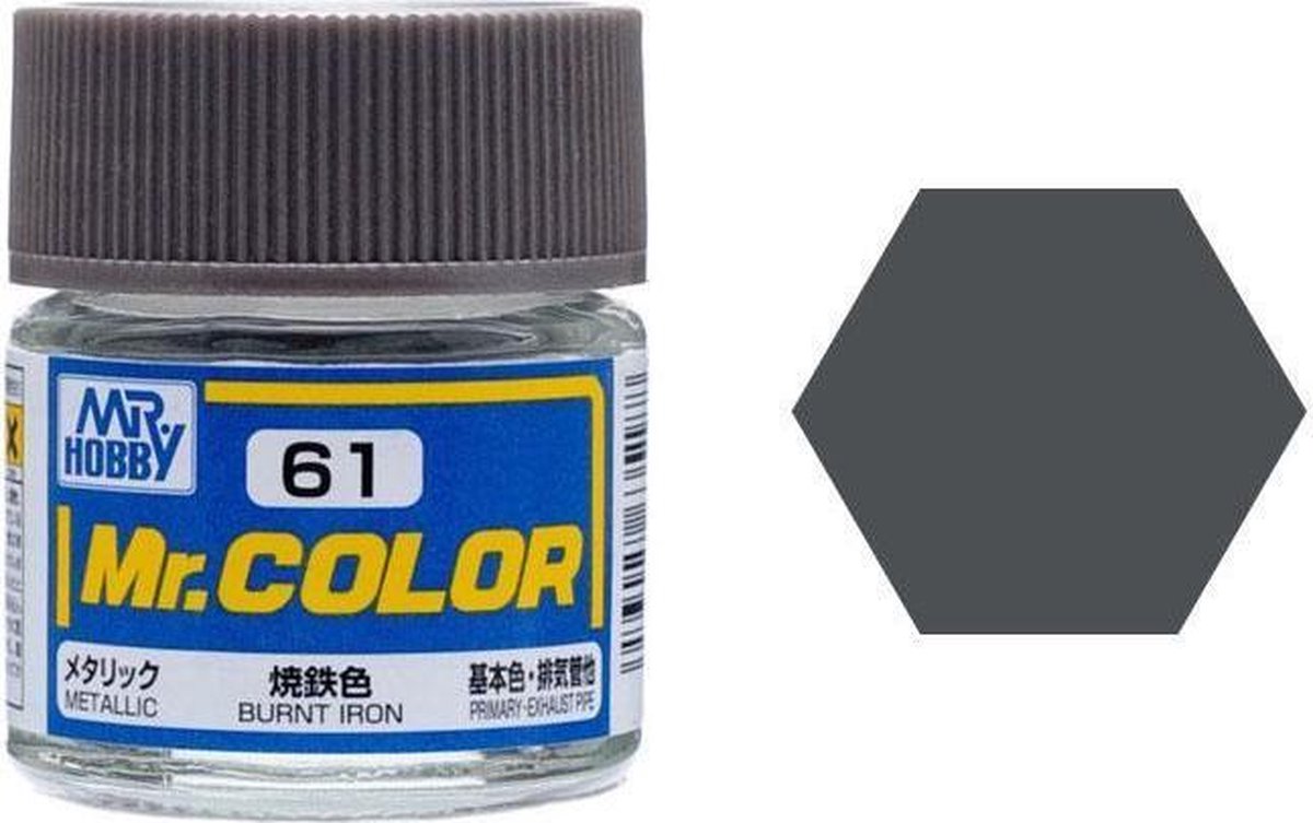 Mrhobby - Mr. Color 10 Ml Burnt Iron (Mrh-c-061)