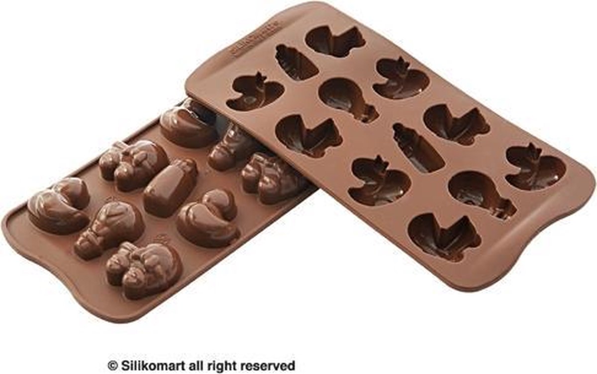 Silikomart Chocoladevorm Baby Thema