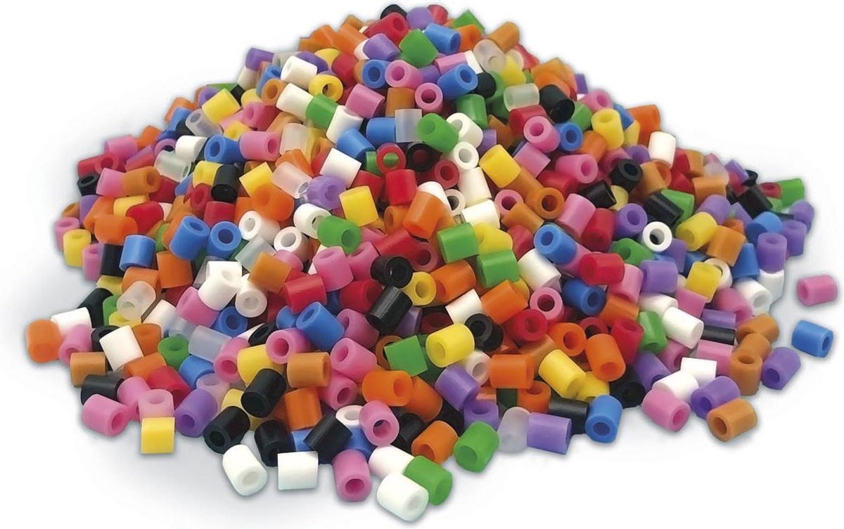 WiseGoods Premium Strijkkralen in Verschillende Kleuren - Leuke Creatieve Designs - Speelgoed - Kralenmix - Strijkparels - 1000st