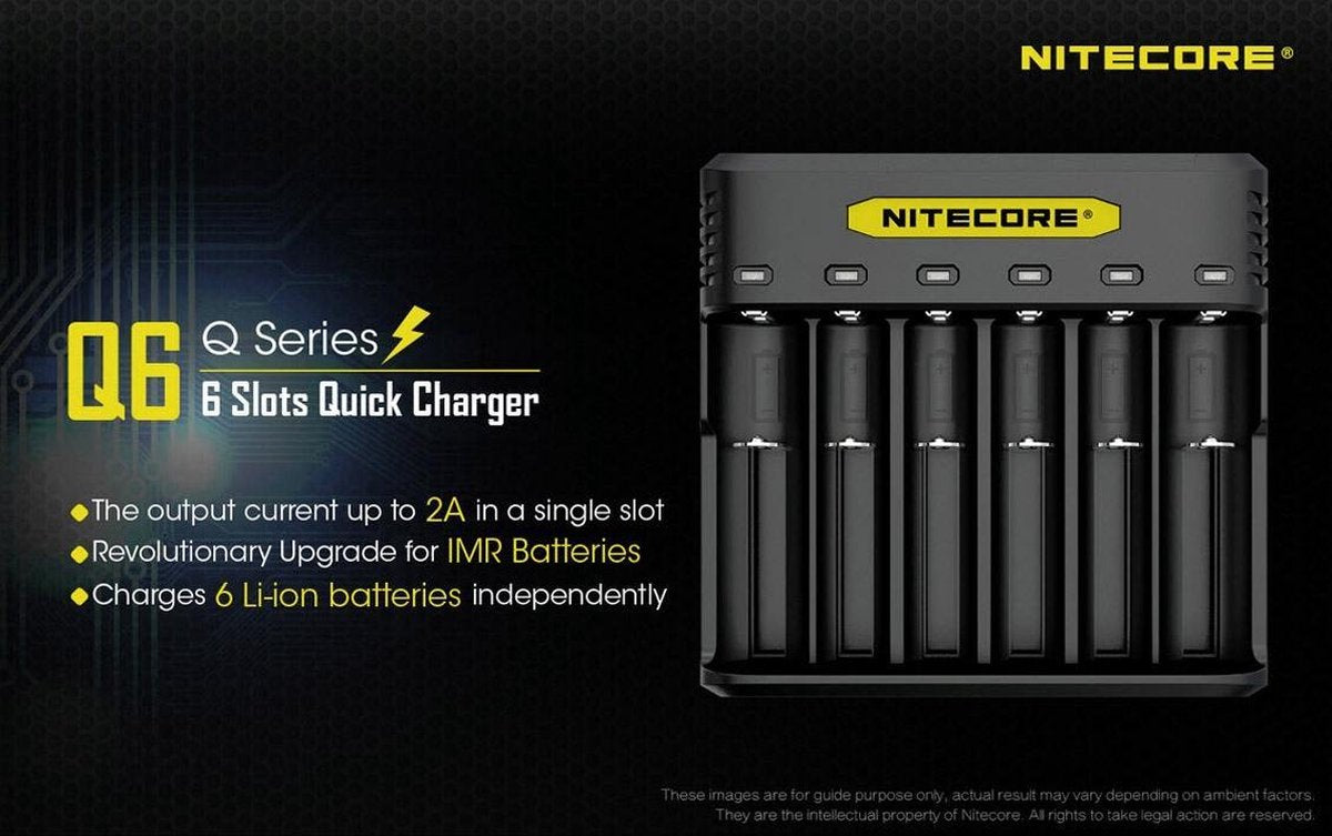 Nitecore Q6 Snellader