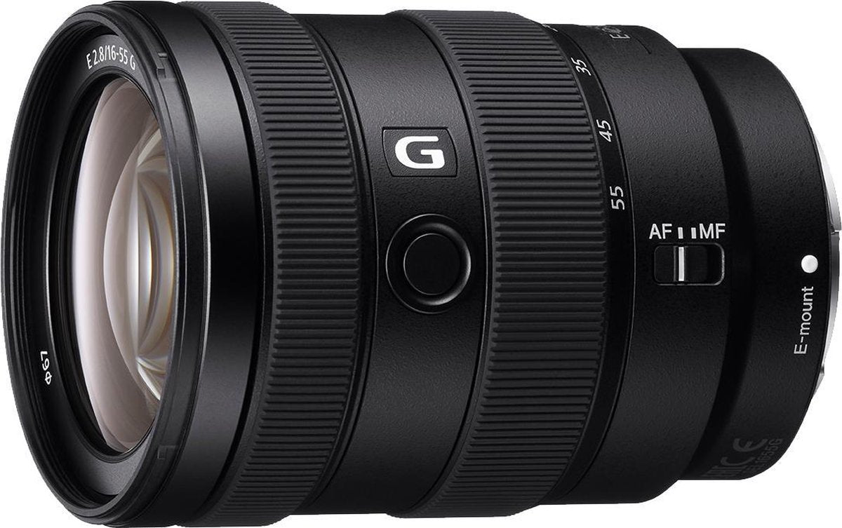 Sony 16-55mm f/2.8 G SEL - Zoomlens - Zwart