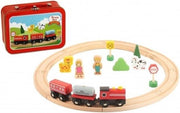 Toyland- kindertreinset- in speelkoffer