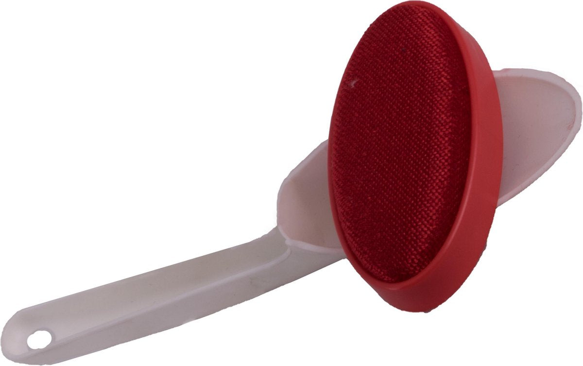 D&L Kledingborstel - Draaibaar - Rood