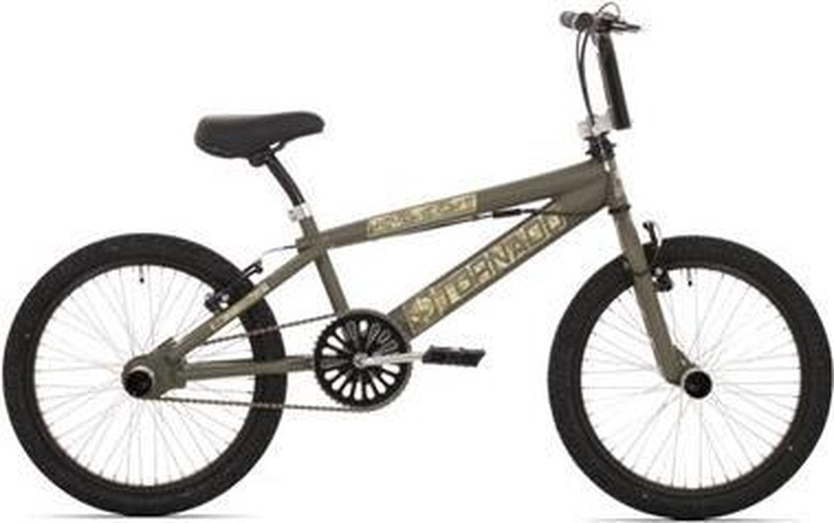 Tornado 20 inch freestyle fiets kaki camouflage 249