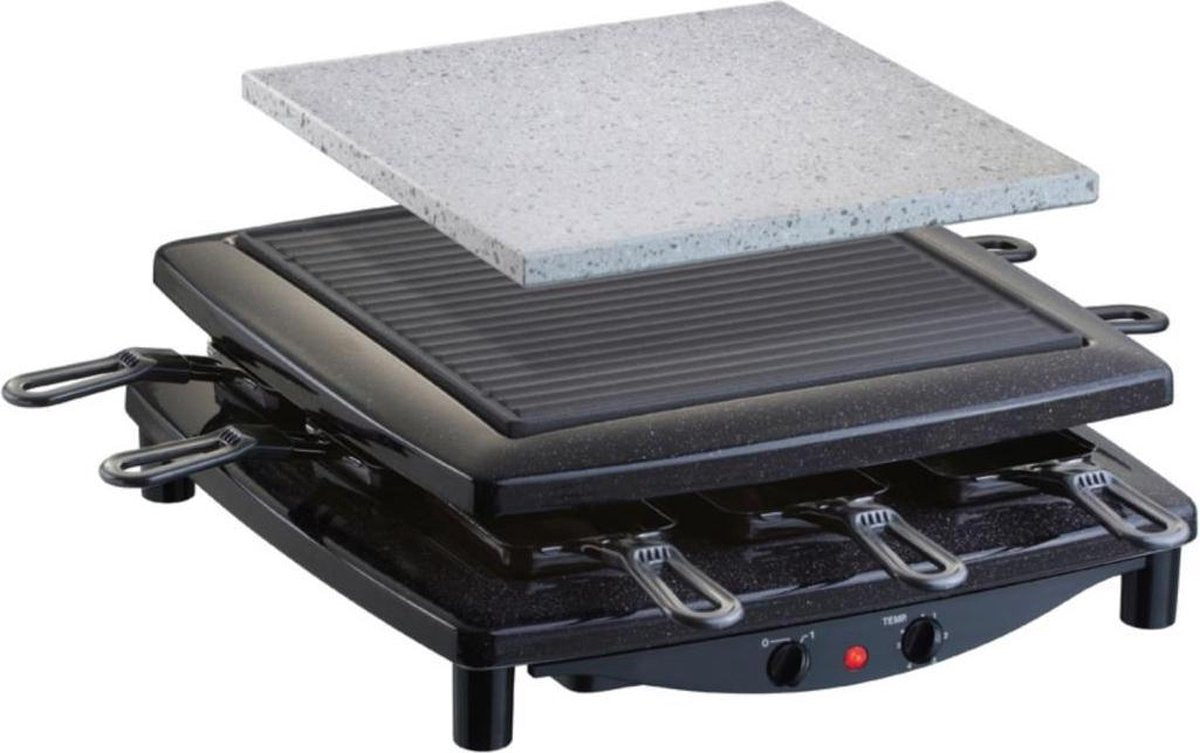 Steba RC3Plus - Steengrill - Gourmet - Teppanyaki grill - 8 personen