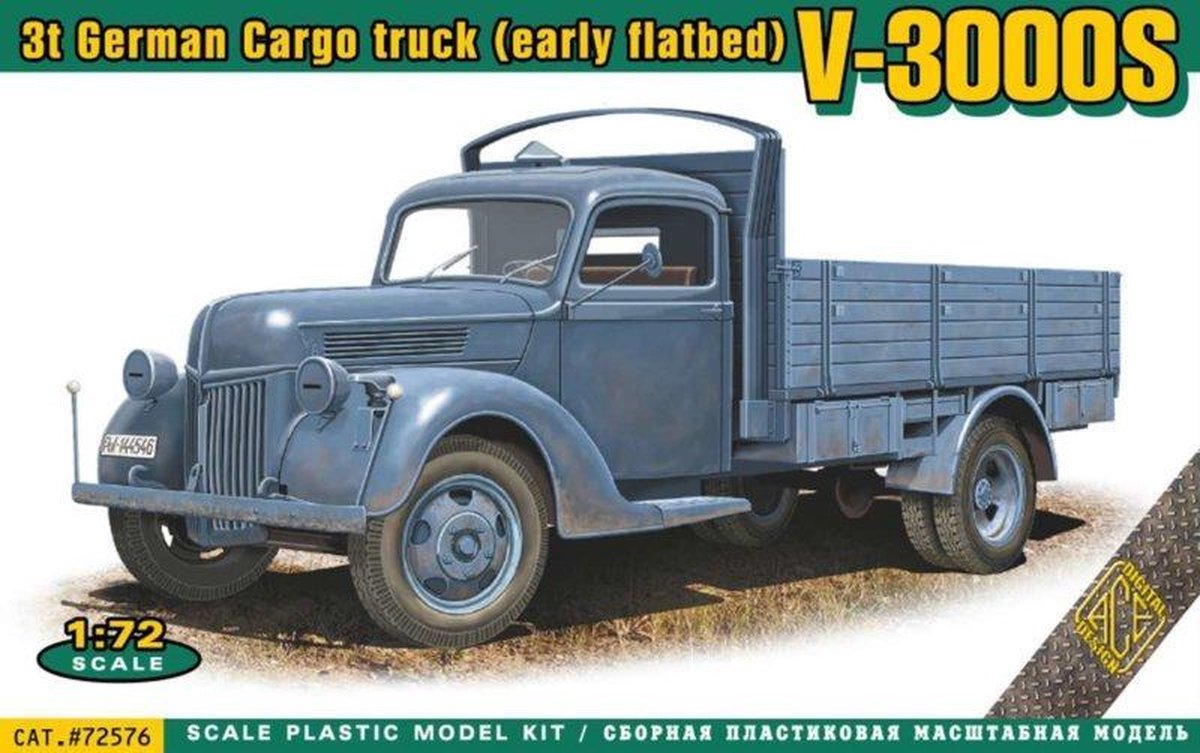 ACE | 72576 | V-3000 German 3t truck | 1:72
