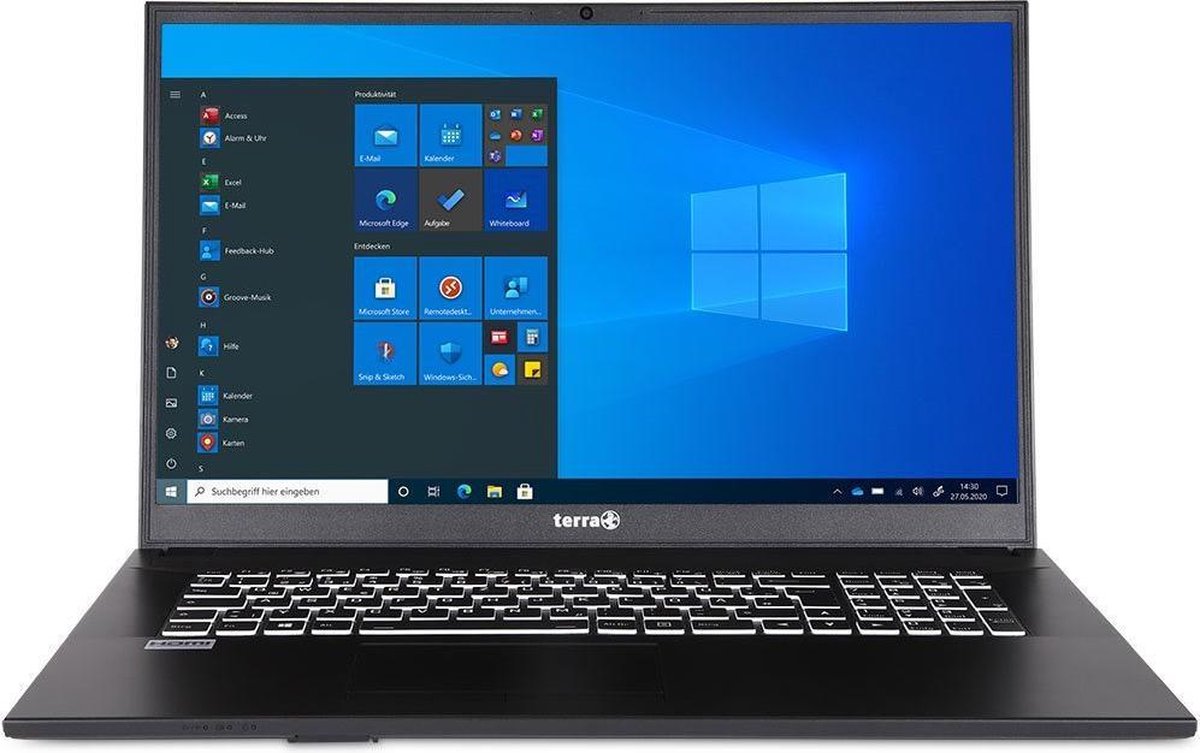 Wortmann AG TERRA MOBILE 1716 Notebook Zwart 43