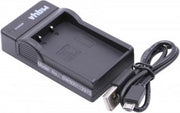 VHBW Camera acculader compatibel met Olympus BLS-1