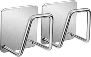 2x Sponshouder – Aanrecht organiser – Gootsteen organizer – Vaatdoekhouder – Zelfklevend