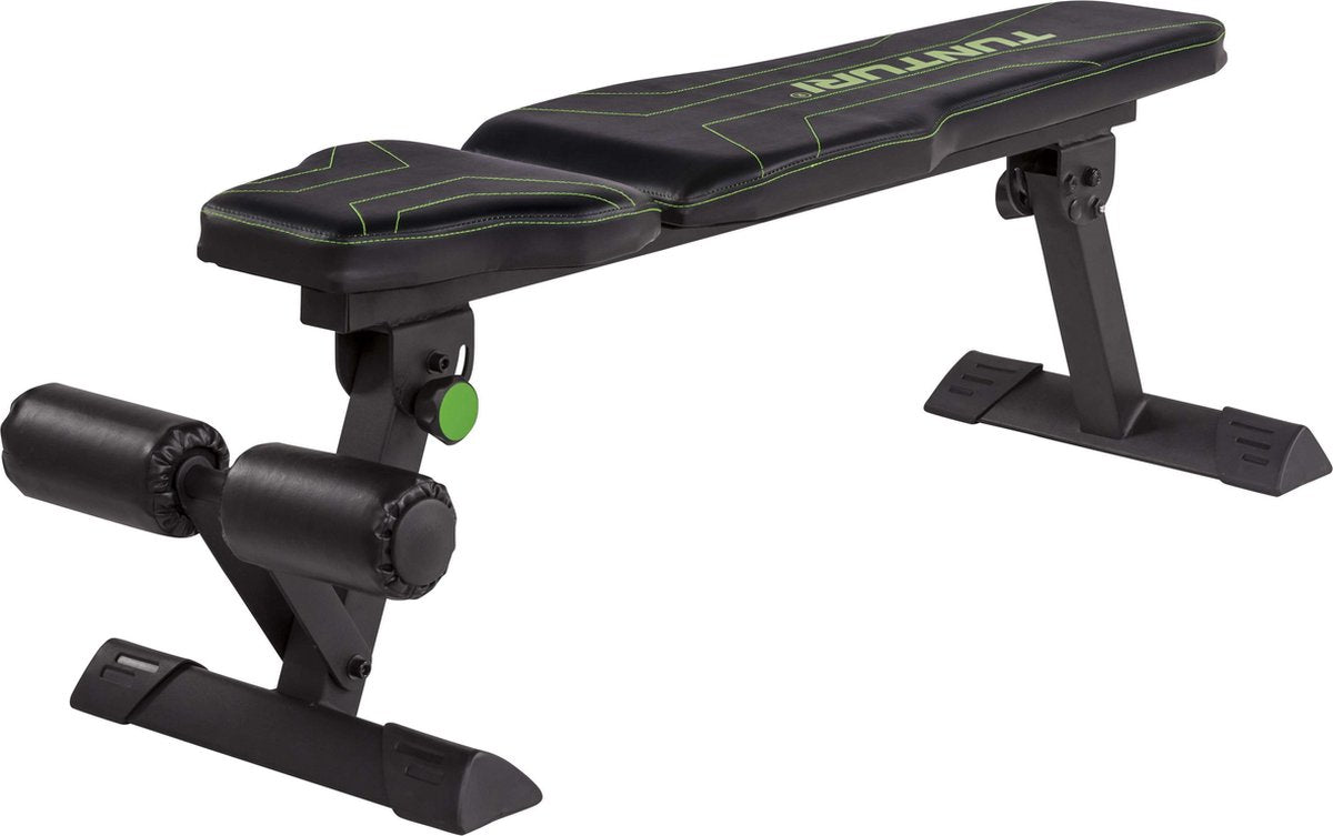 Tunturi FB80 Vlakke Halterbank - Flat Bench - Fitnessbank - Trainingsbank