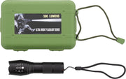 LED Flashlight 500 Lumen - ZakLamp + doos