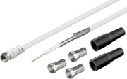 Goobay 51625 coax-kabel 20 m Wit