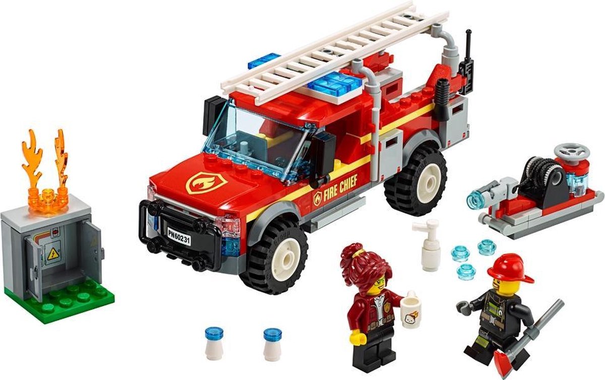Lego City 60231 Brandweer Reddingswagen