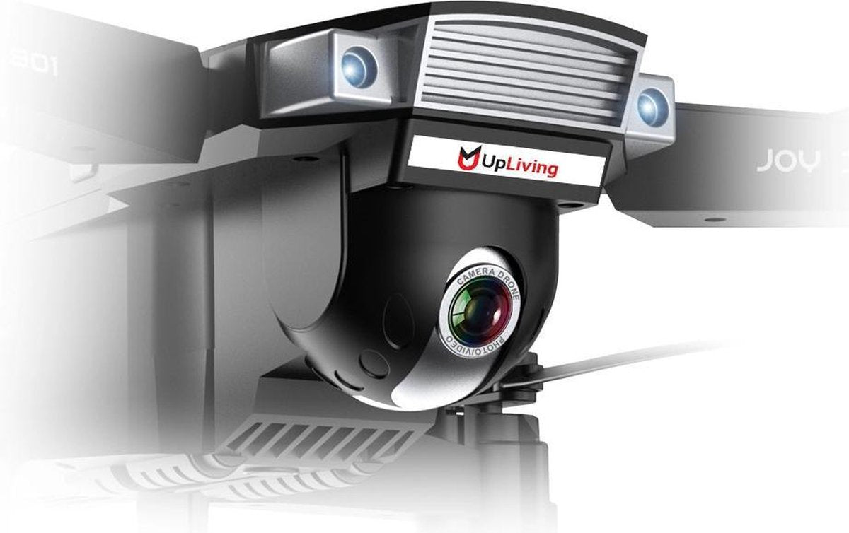 UpLiving™ Drone 4K Ultra HD - Dual Camera - Automatisch Volgen - Quadcopter - Draagtas - Zwart/Grijs
