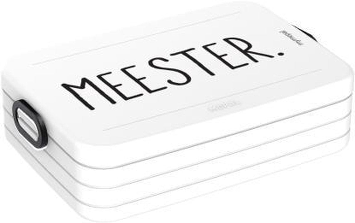 Mepal Take a Break Large Lunchbox voor de meester wit