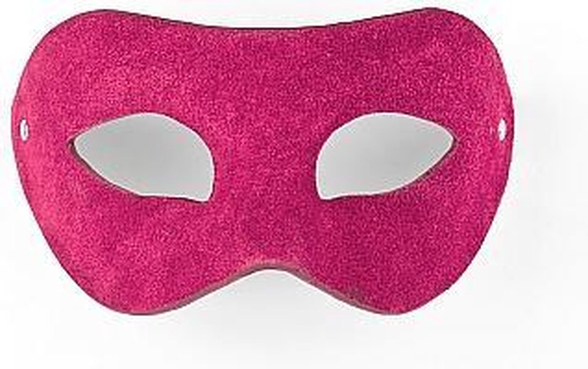 Eye Mask - Suede - Pink