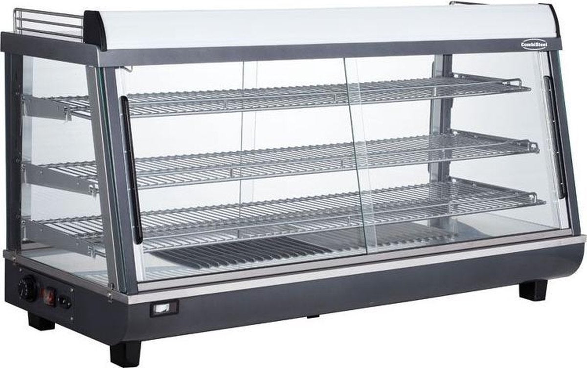 Professionele Warmhoudvitrine 186L | Combisteel | 7487.0105 | Horeca