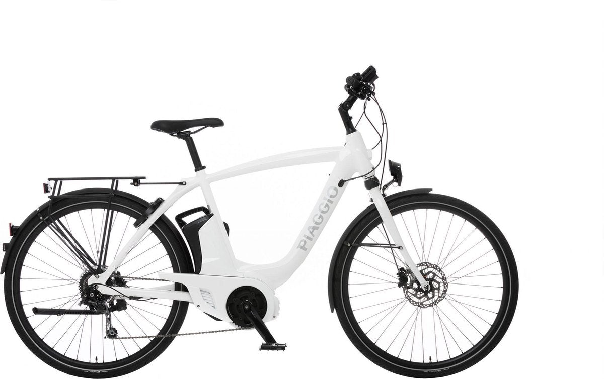 Piaggio E-Bike Mas Deore Active Bianco Lucido | maat L (55)