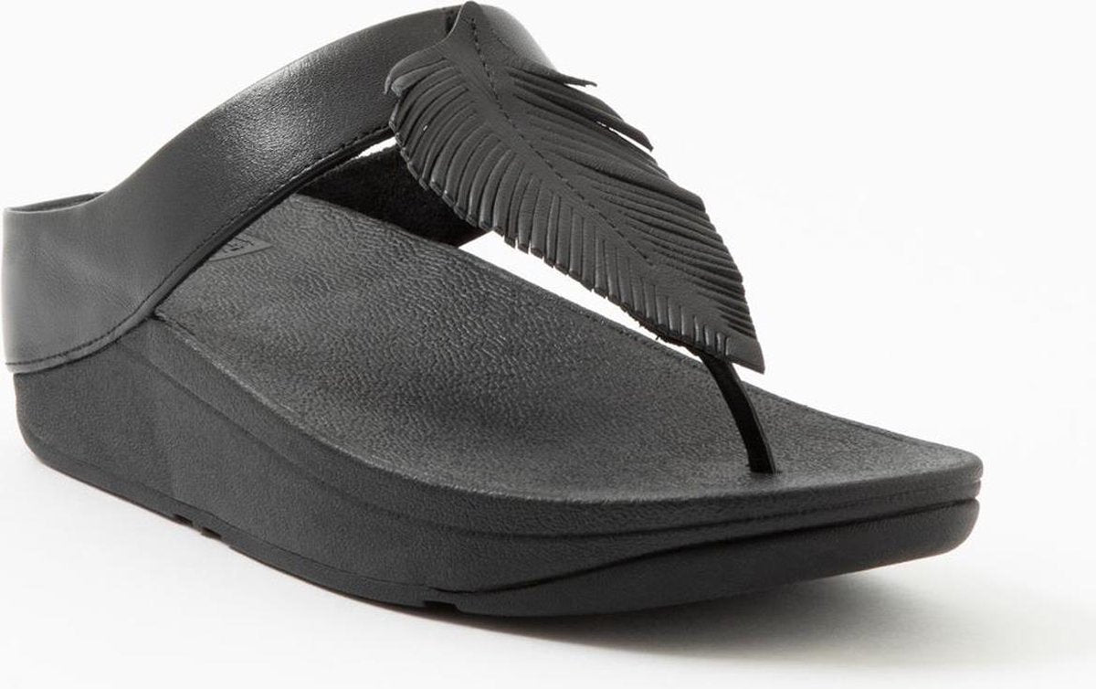 Fitflop Slippers - Maat 41 - Vrouwen - zwart