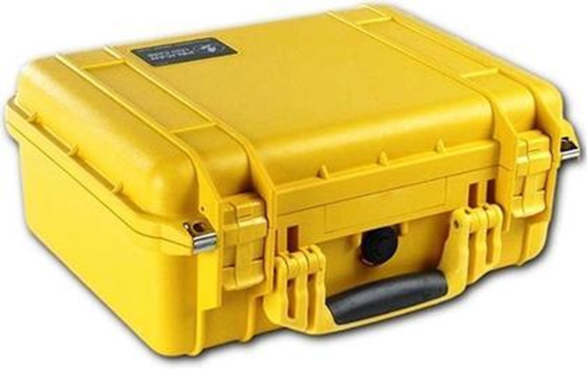 Peli Case   -   Camerakoffer   -   1550    -  Geel   -  excl. plukschuim  52
